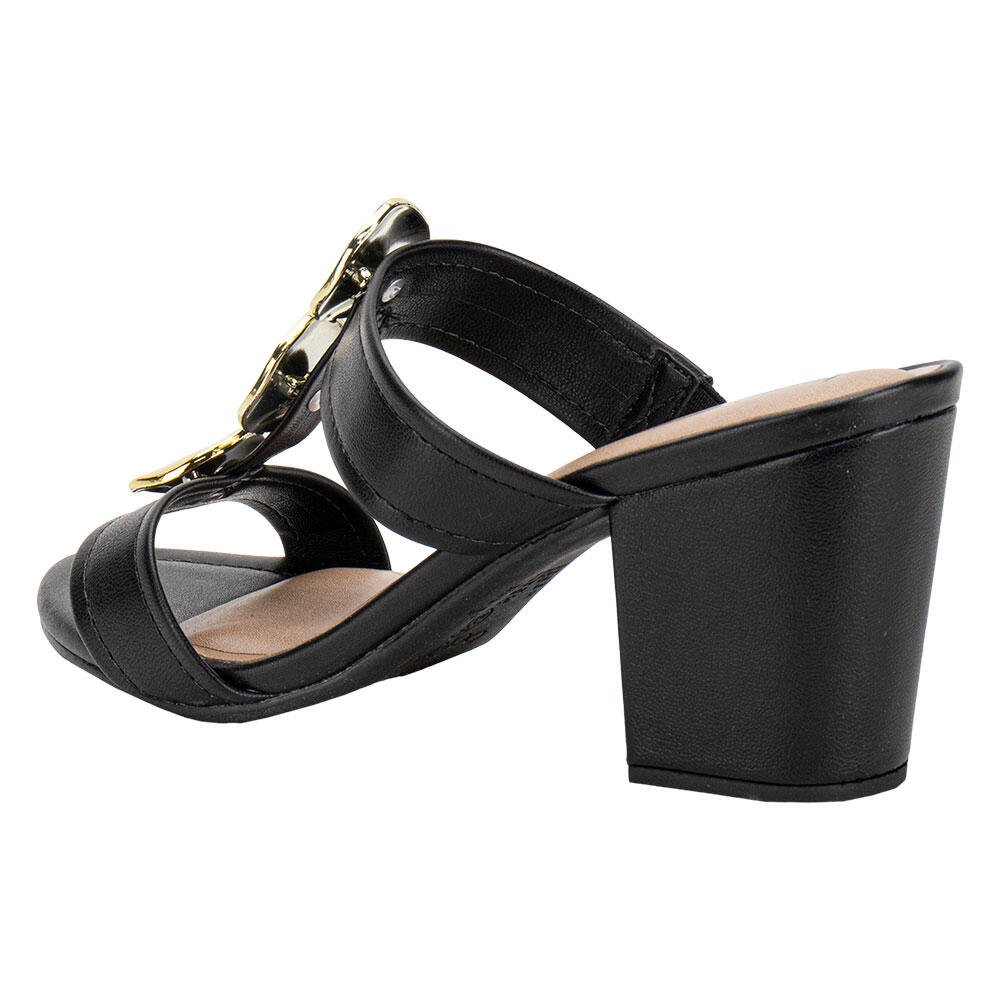 TAMANCO FEMININO SALTO GROSSO BEIRA RIO 8280691 Preto 3