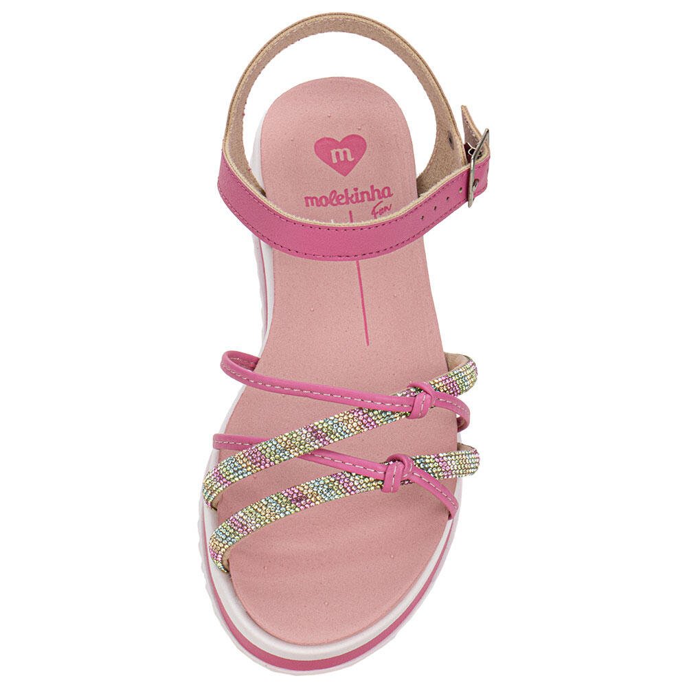 SANDÁLIA INFANTIL MOLEKINHA 23051571 Rosa 5