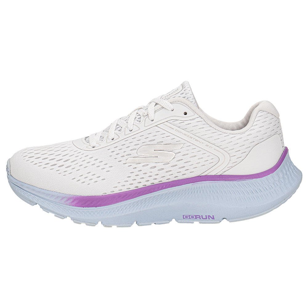 TÊNIS FEMININO RUN CONSISTENT 2.0 SKECHERS 128607BR Branco/Azul 2