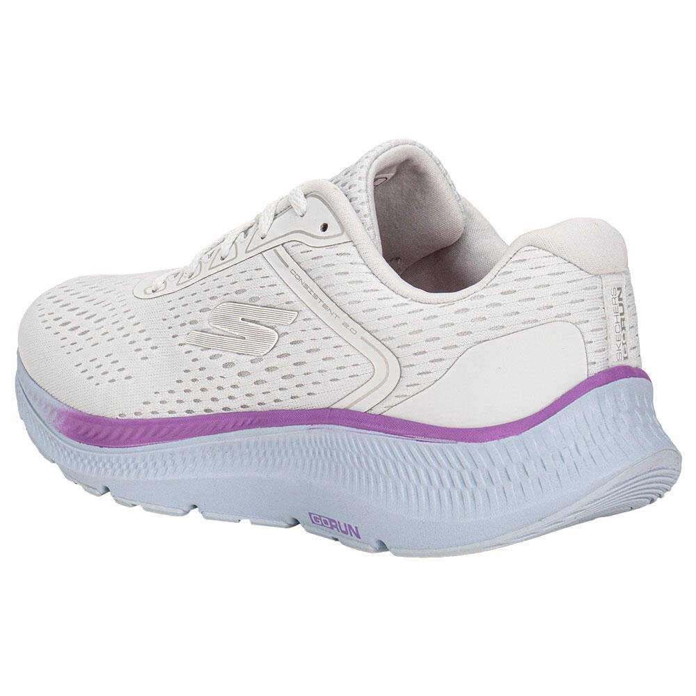 TÊNIS FEMININO RUN CONSISTENT 2.0 SKECHERS 128607BR Branco/Azul 3