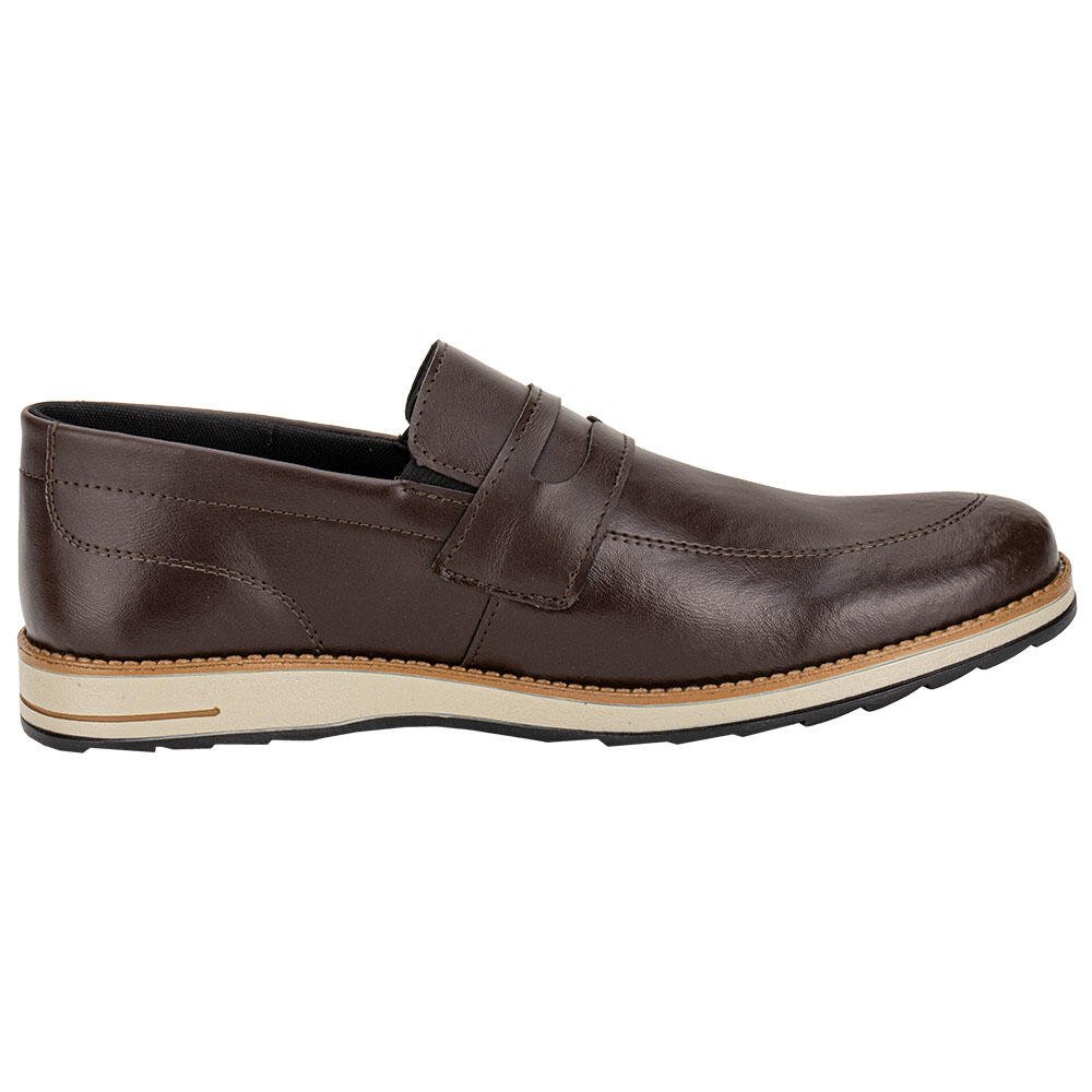 SAPATO MASCULINO MAIS LEVE 500 Café 5