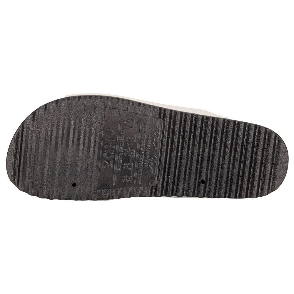SANDÁLIA FEMININA CONFORTO PARTNER SOFT ZAXY 19333 Bege/Preto