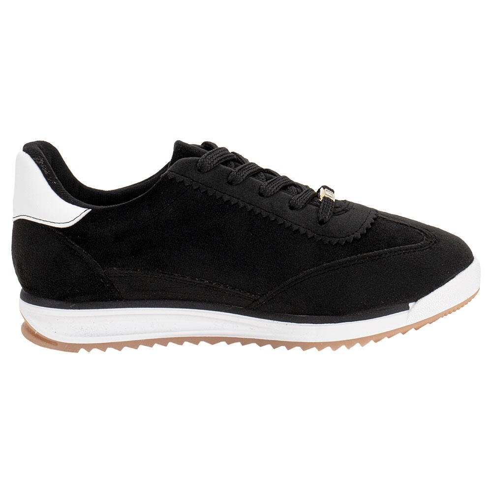 TÊNIS FEMININO CASUAL VIZZANO 1450102 Preto/Branco 5