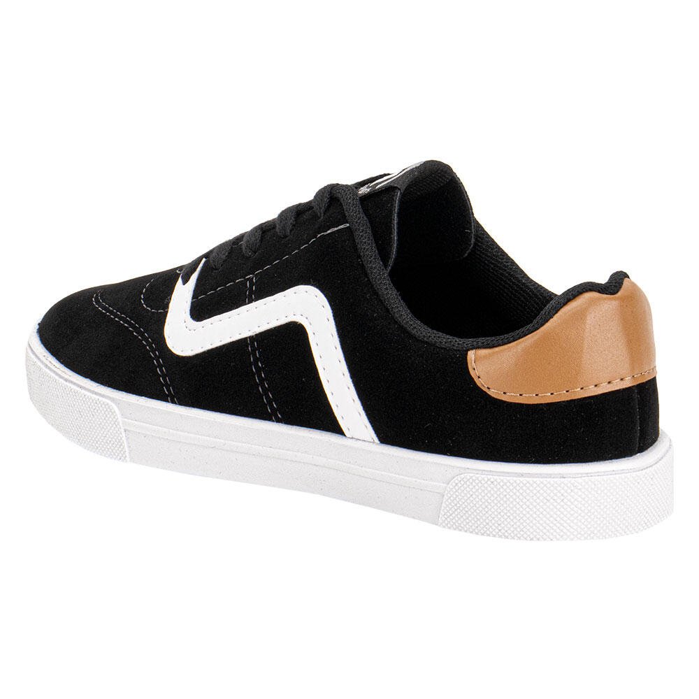 TÊNIS INFANTIL MOLEKINHO 2801122 Preto/Branco 3