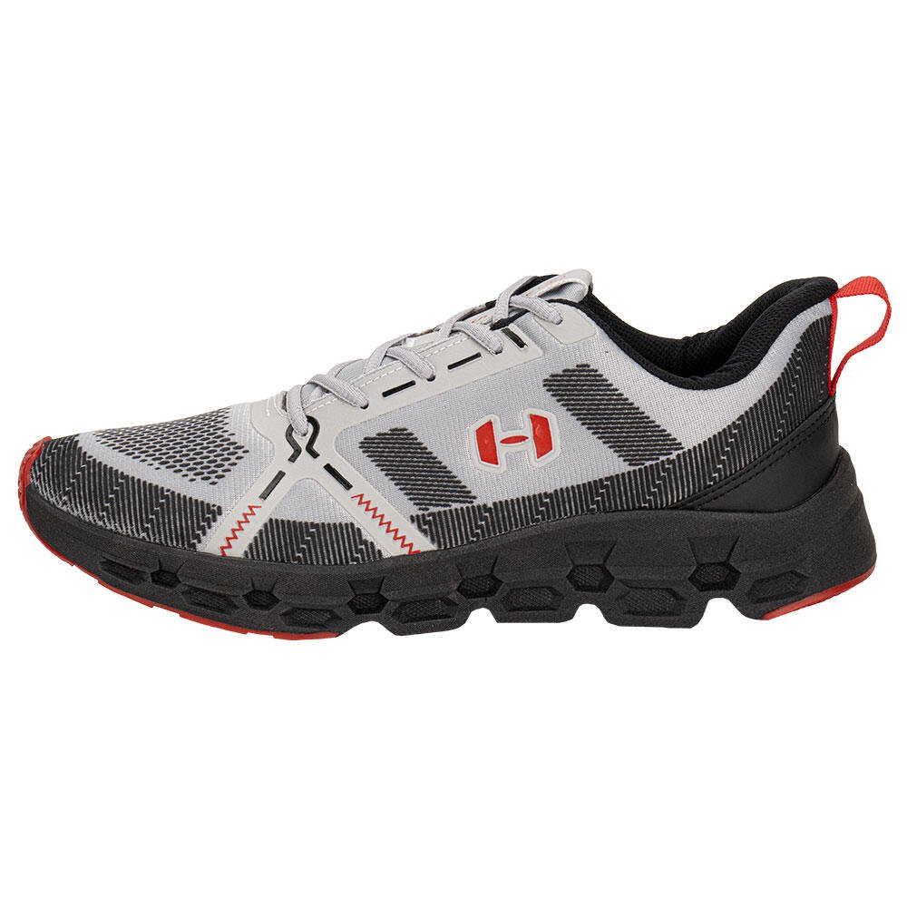 TÊNIS MASCULINO HOST H26900 Cinza/Vermelho 2