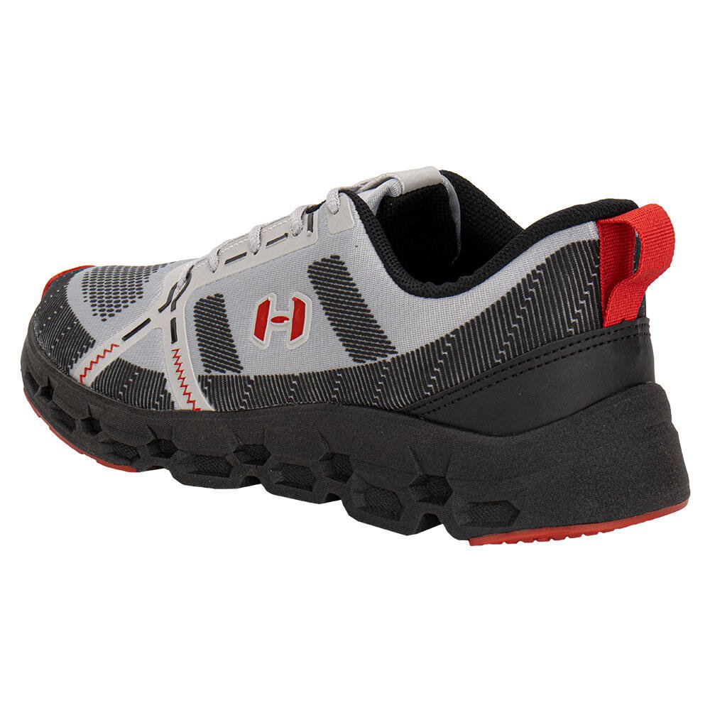 TÊNIS MASCULINO HOST H26900 Cinza/Vermelho 3