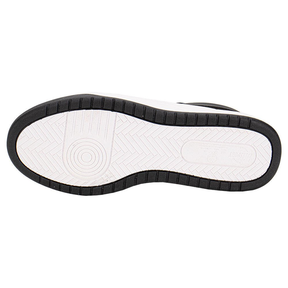 TÊNIS MASCULINO CASUAL BRSPORT 60004202 Preto/Branco 4
