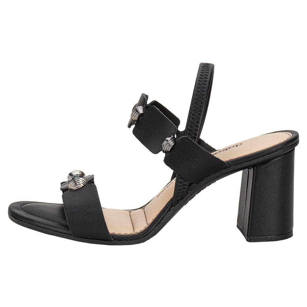 SANDÁLIA FEMININA SALTO GROSSO DAKOTA Y8762 Preto 2