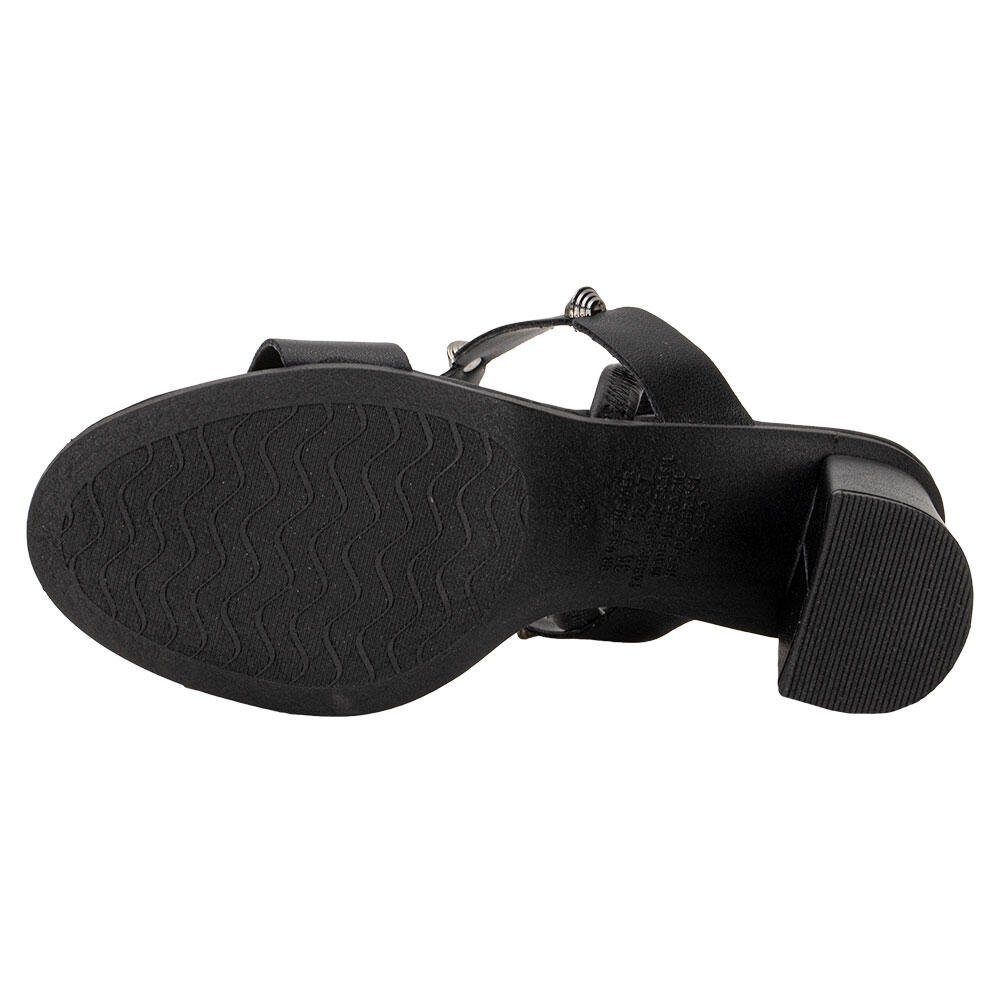 SANDÁLIA FEMININA SALTO GROSSO DAKOTA Y8762 Preto 4