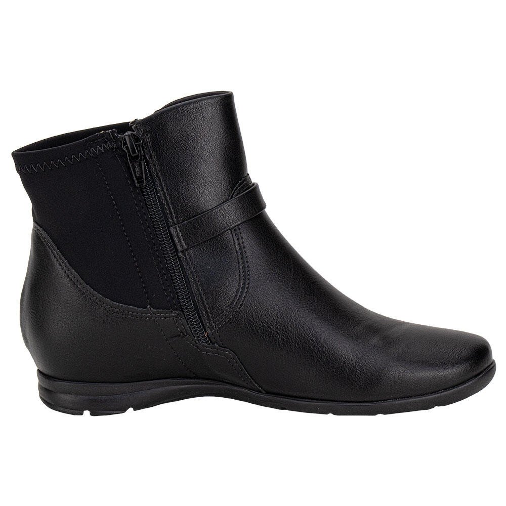BOTA FEMININA CANO BAIXO COMFORTFLEX 2491304 Preto 5