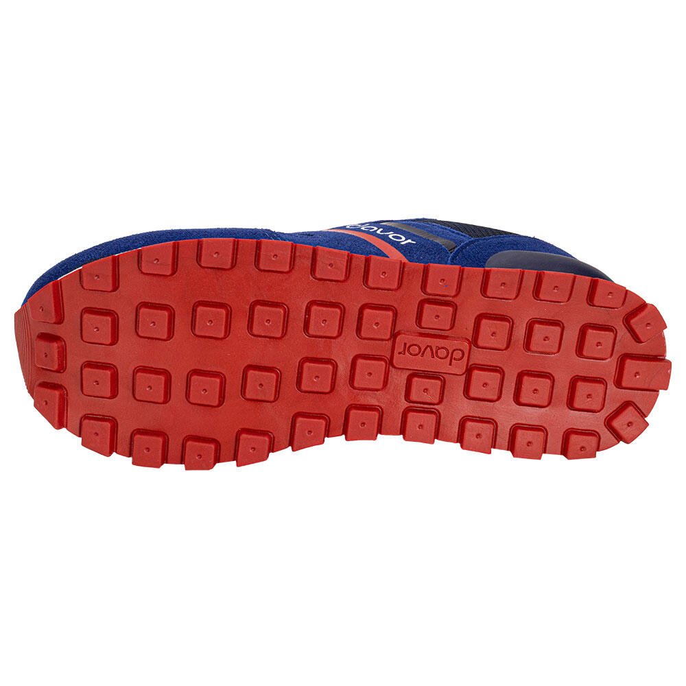 TÊNIS MASCULINO DAVOR DVR-331 Azul/Vermelho 4