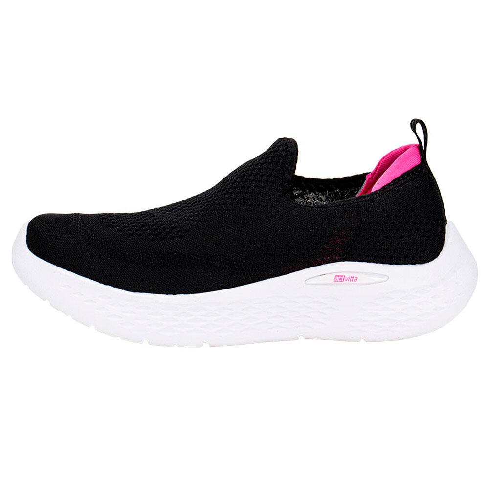TÊNIS FEMININO SLIP ON ACTVITTA 4845100 Preto 2