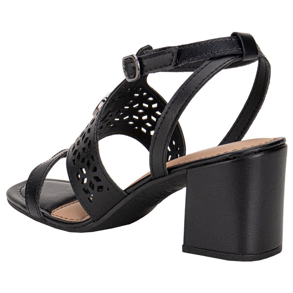 SANDÁLIA FEMININA SALTO GROSSO DAKOTA Y9791 Preto 3