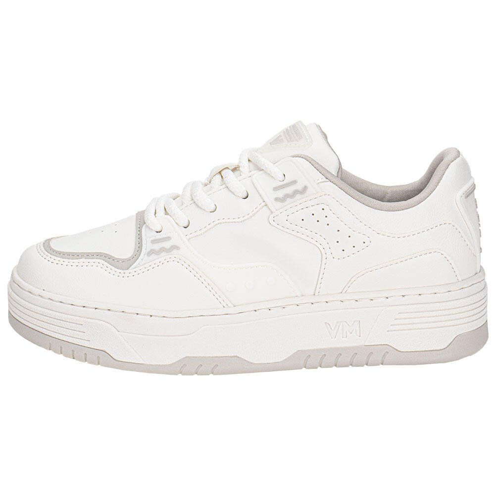 TÊNIS FEMININO CASUAL VIA MARTE 225007 Branco/Cinza 2