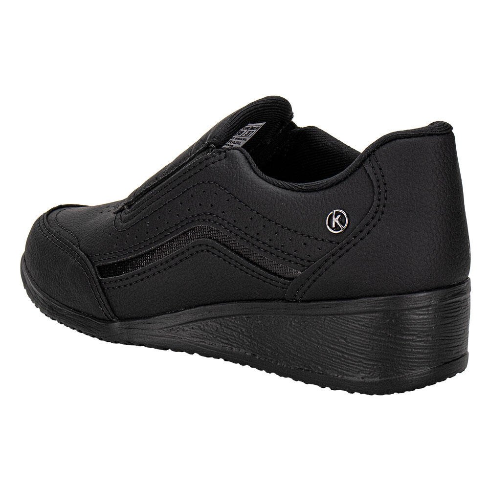 TÊNIS FEMININO UPPER SLIP ON KOLOSH C1817 Preto 3