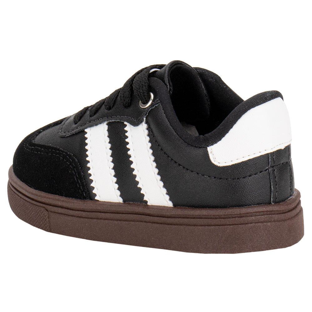 TÊNIS INFANTIL NILQI 2281 Preto/Branco 3