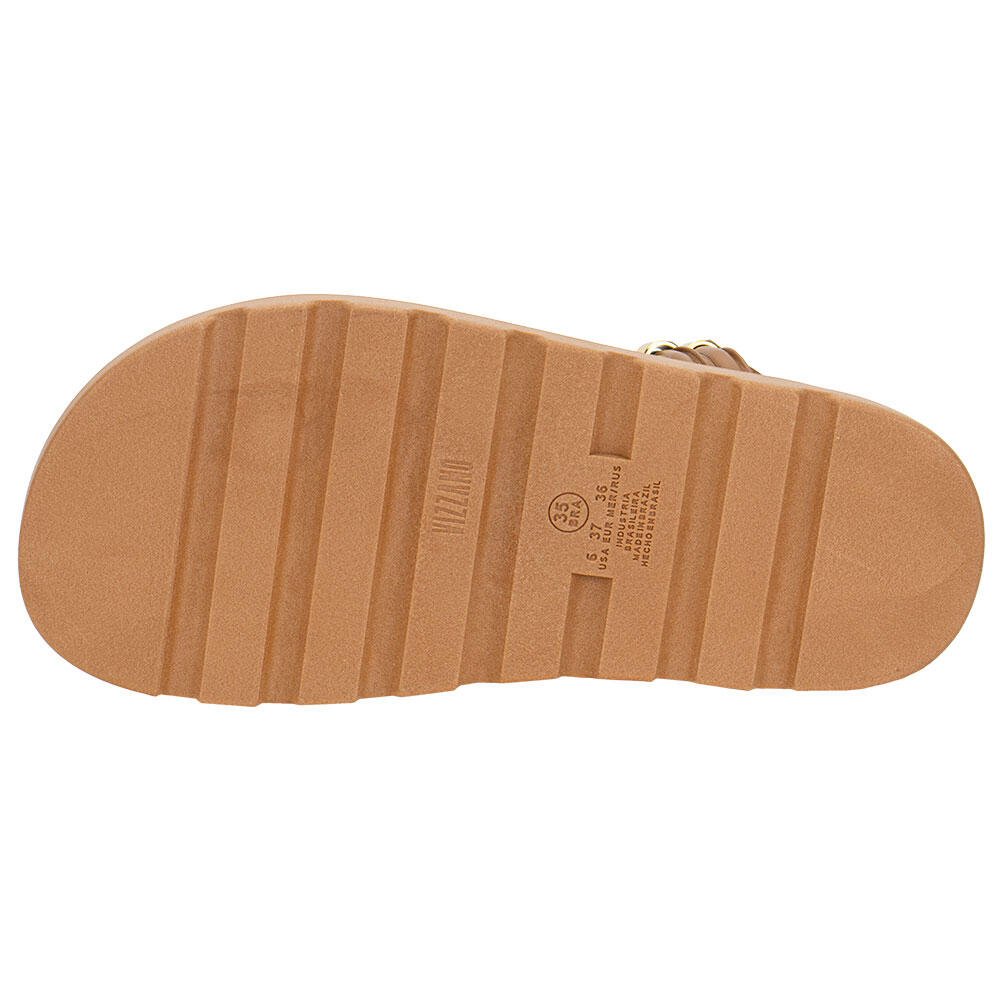 SANDÁLIA FEMININA FLAT VIZZANO 6510116 Camel 4
