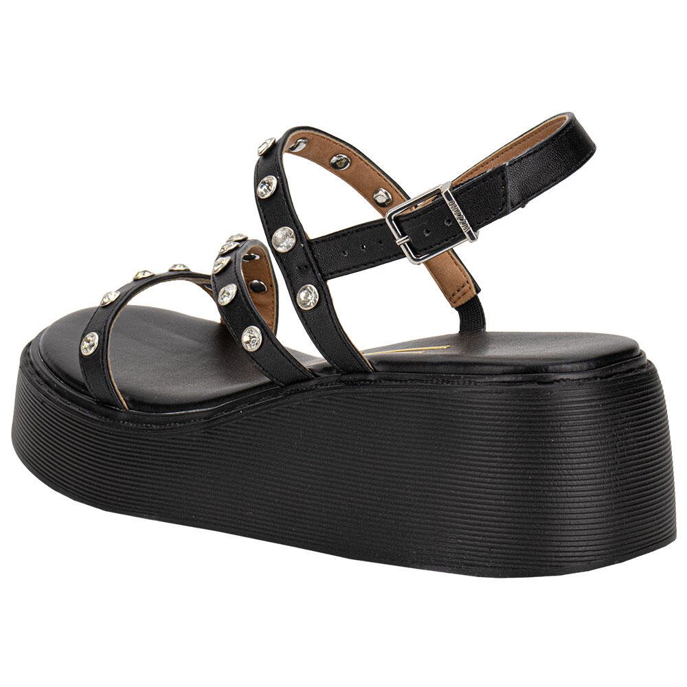 SANDÁLIA FEMININA ANABELA VIZZANO 6525101 Preto 3