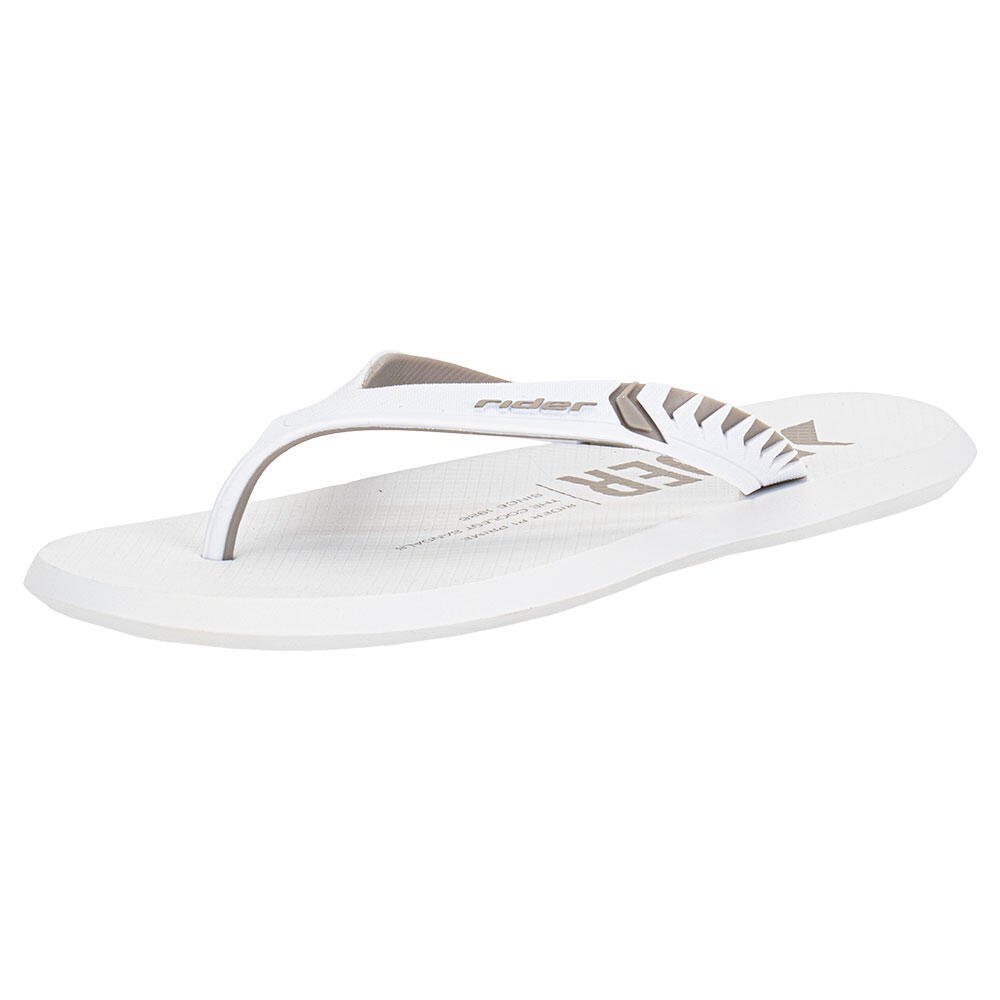 CHINELO MASCULINO R1 PRIME RIDER 12438 Branco/Cinza 2