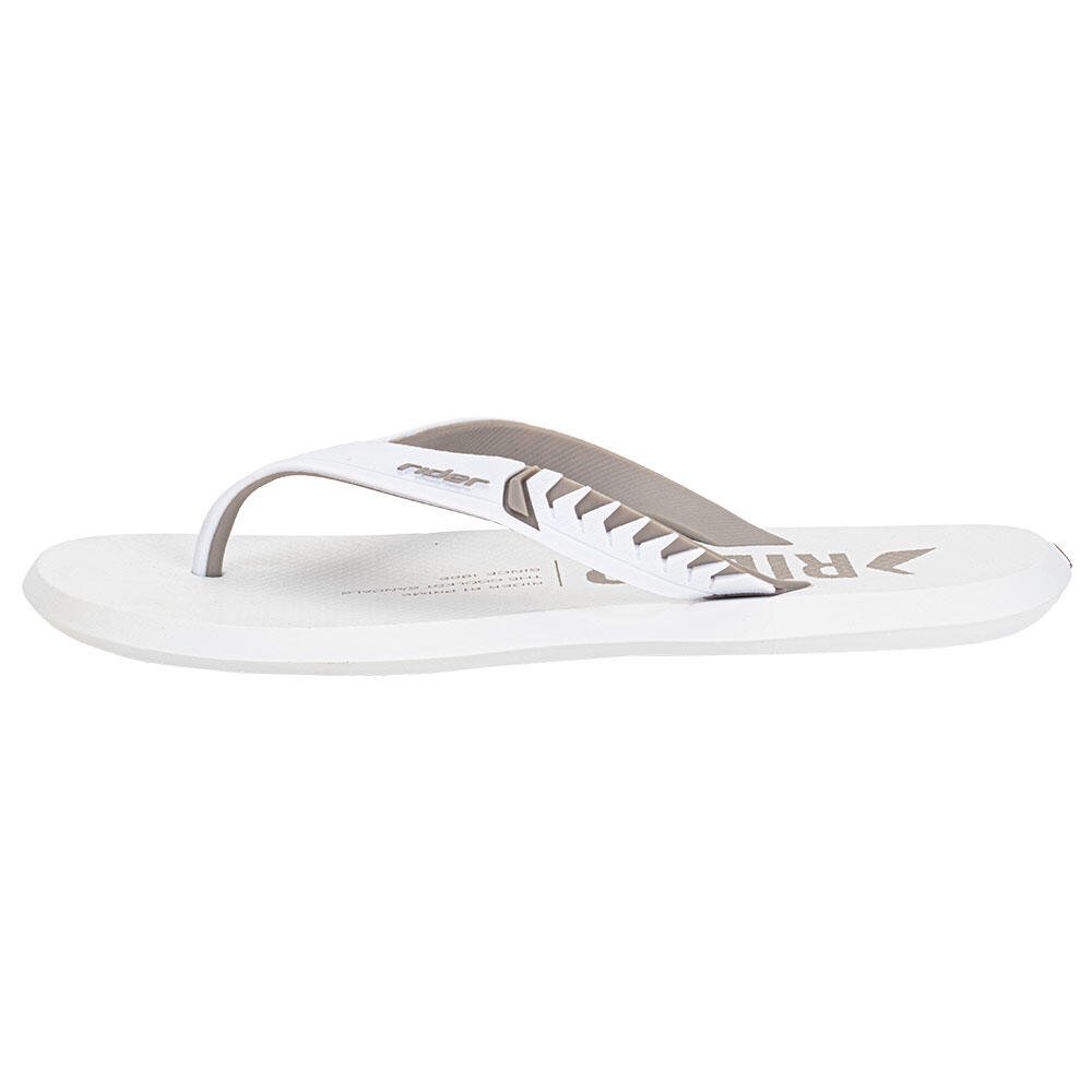 CHINELO MASCULINO R1 PRIME RIDER 12438 Branco/Cinza 3