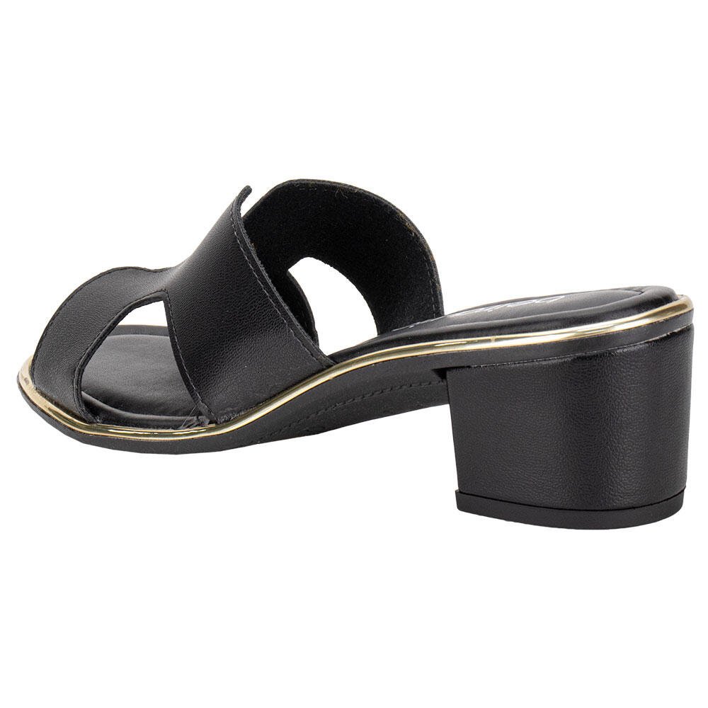 TAMANCO FEMININO SALTO GROSSO BEIRA RIO 8379251 Preto 3