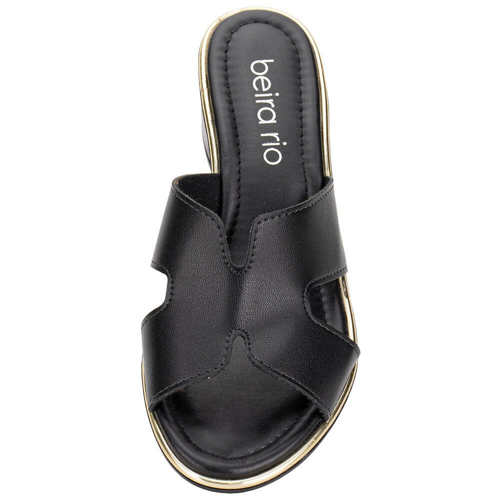 TAMANCO FEMININO SALTO GROSSO BEIRA RIO 8379251 Preto 5