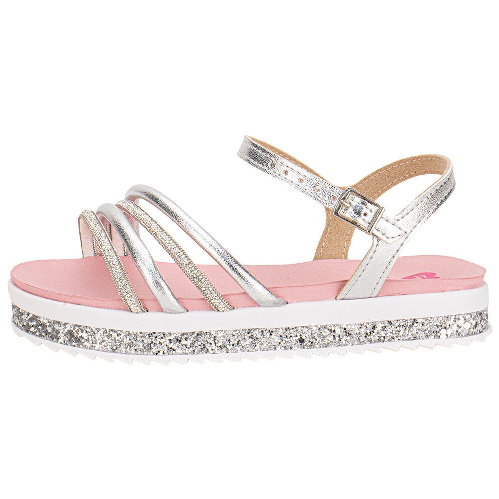 SANDÁLIA INFANTIL MOLEKINHA 23051567 Prata 2