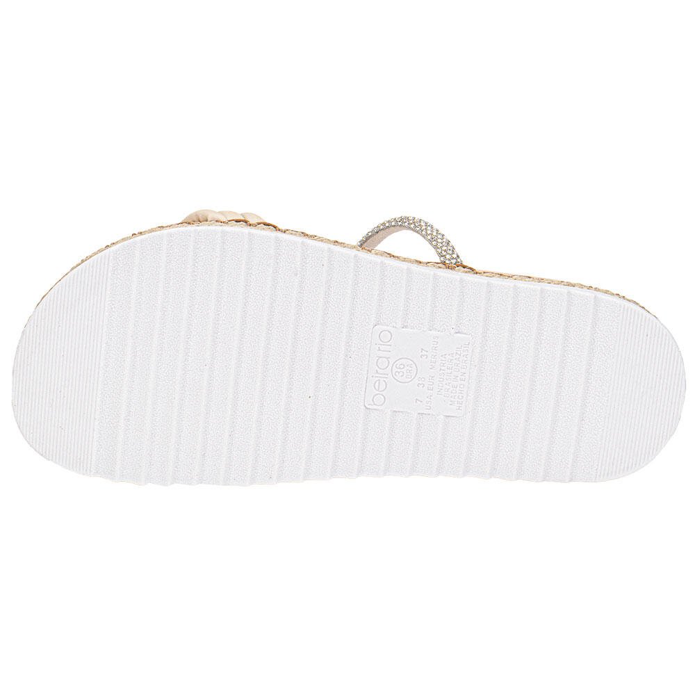 TAMANCO FEMININO FLAT BEIRA RIO 8553102 Bege 4
