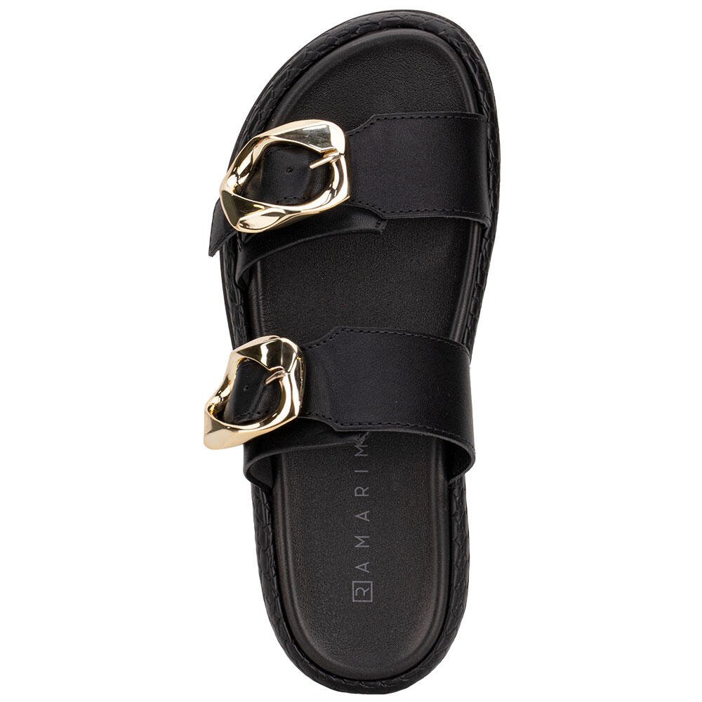 SANDÁLIA FEMININA CONFORTO RAMARIM 2555204 Preto 5