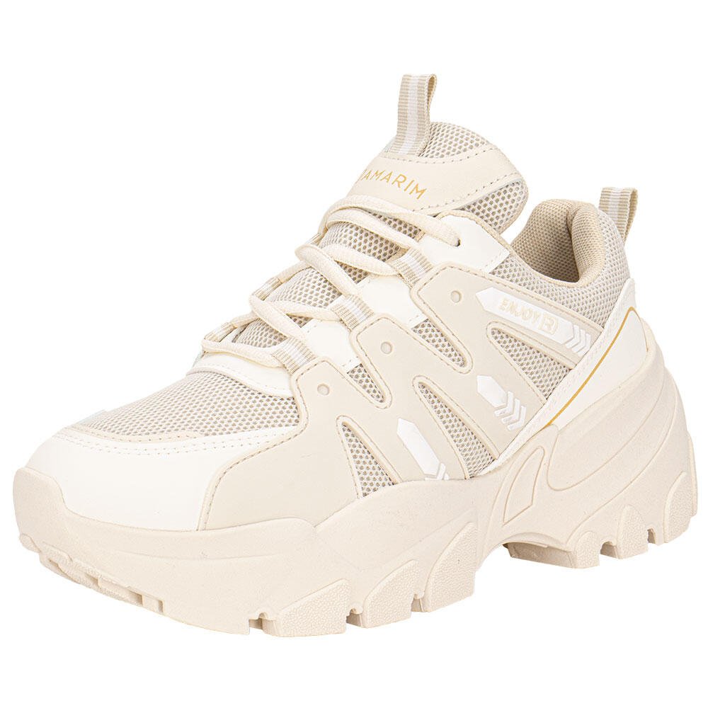TÊNIS FEMININO CHUNKY RAMARIM 2586231 Marfim 1