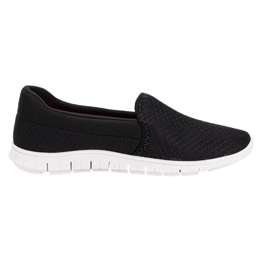 TÊNIS FEMININO SLIP ON ACTVITTA 4202555 Preto/Branco 5