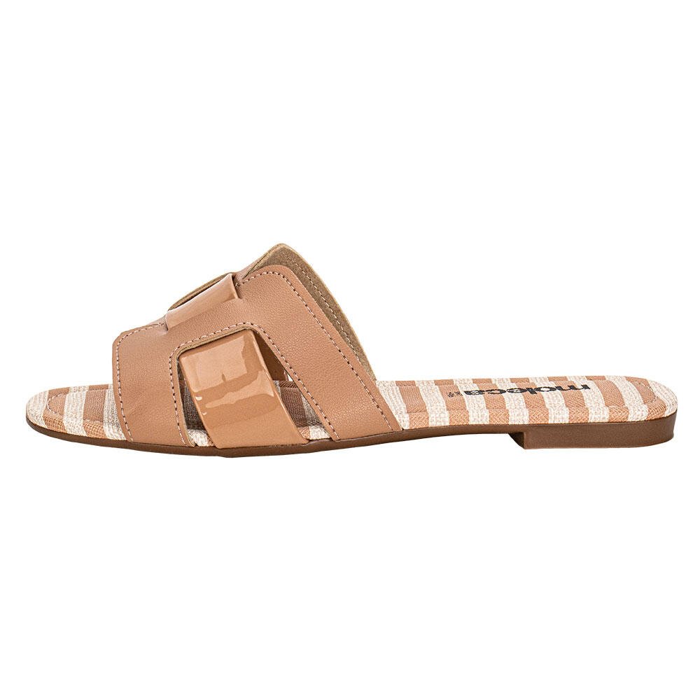 TAMANCO FEMININO FLAT MOLECA 5435653 Salmão 2