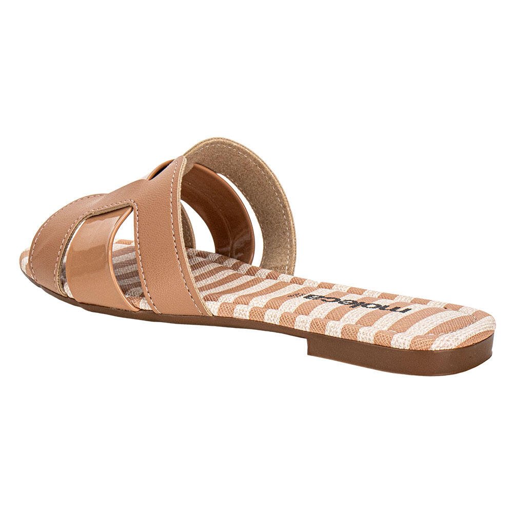 TAMANCO FEMININO FLAT MOLECA 5435653 Salmão 3
