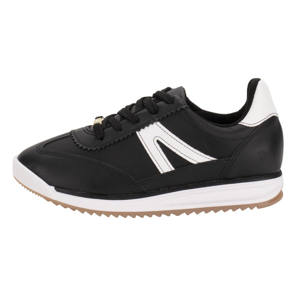 TÊNIS FEMININO CASUAL VIZZANO 1450102 Preto/Branco 2