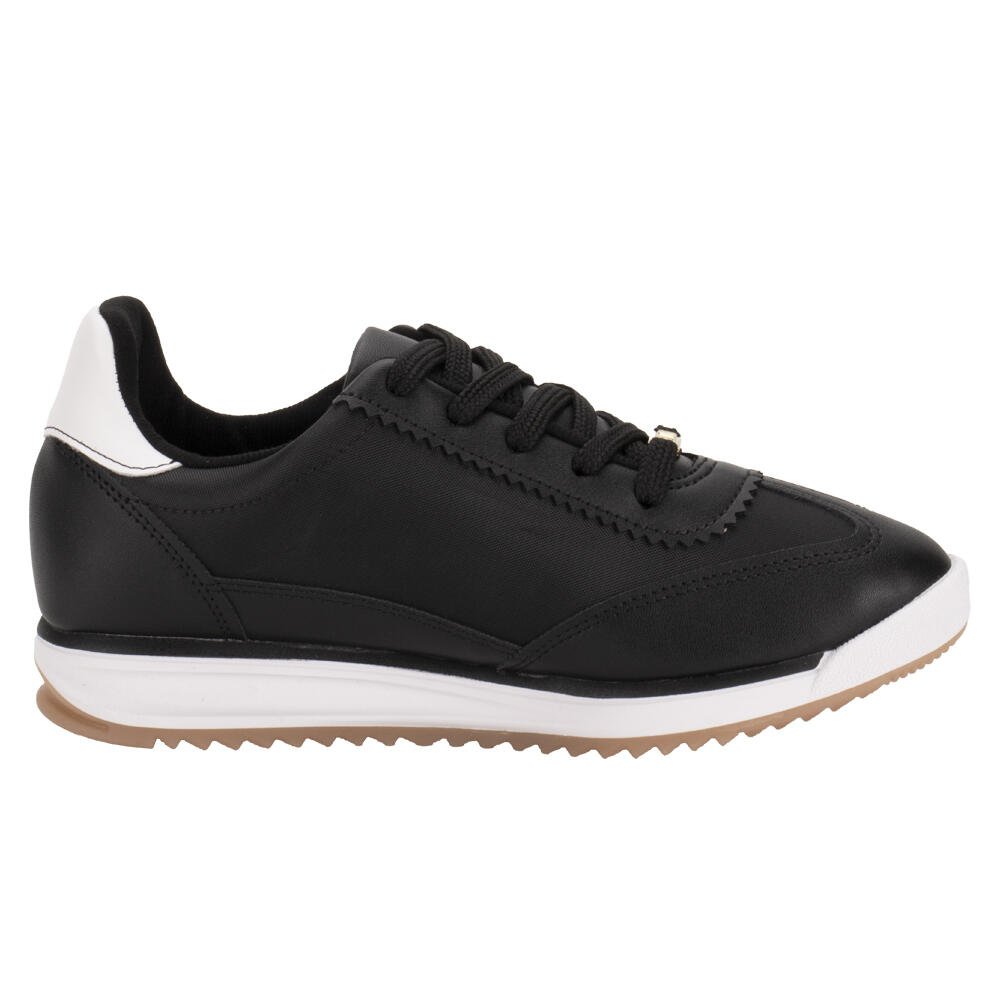 TÊNIS FEMININO CASUAL VIZZANO 1450102 Preto/Branco 4