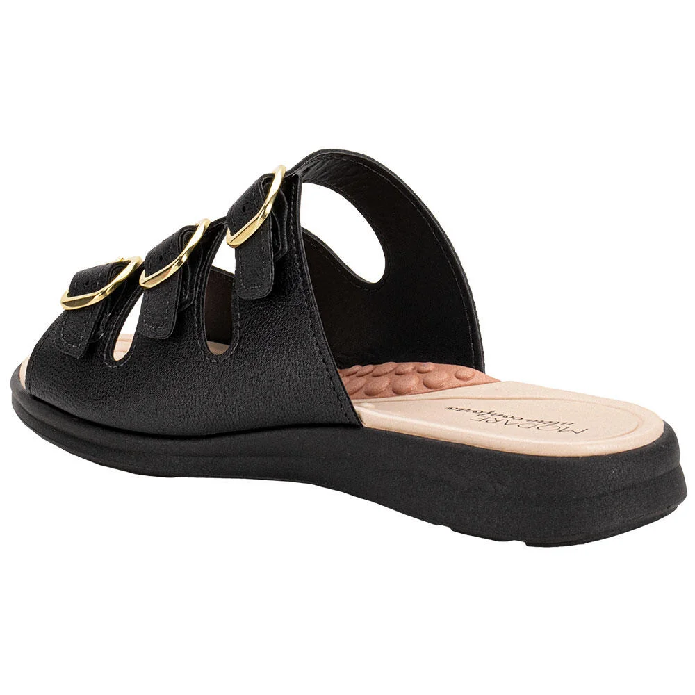 SANDÁLIA FEMININA CONFORTO MODARE 7174122 Preto 3