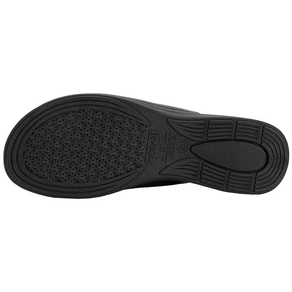 SANDÁLIA FEMININA CONFORTO MODARE 7174122 Preto 4