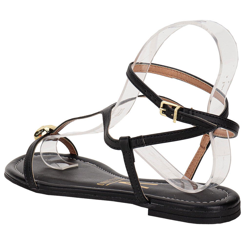 SANDÁLIA FEMININA FLAT VIZZANO 62351711 Preto 3