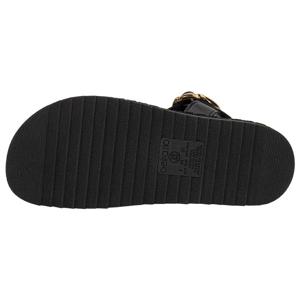 SANDÁLIA FEMININA FLAT BEIRA RIO 8553101 Preto 4