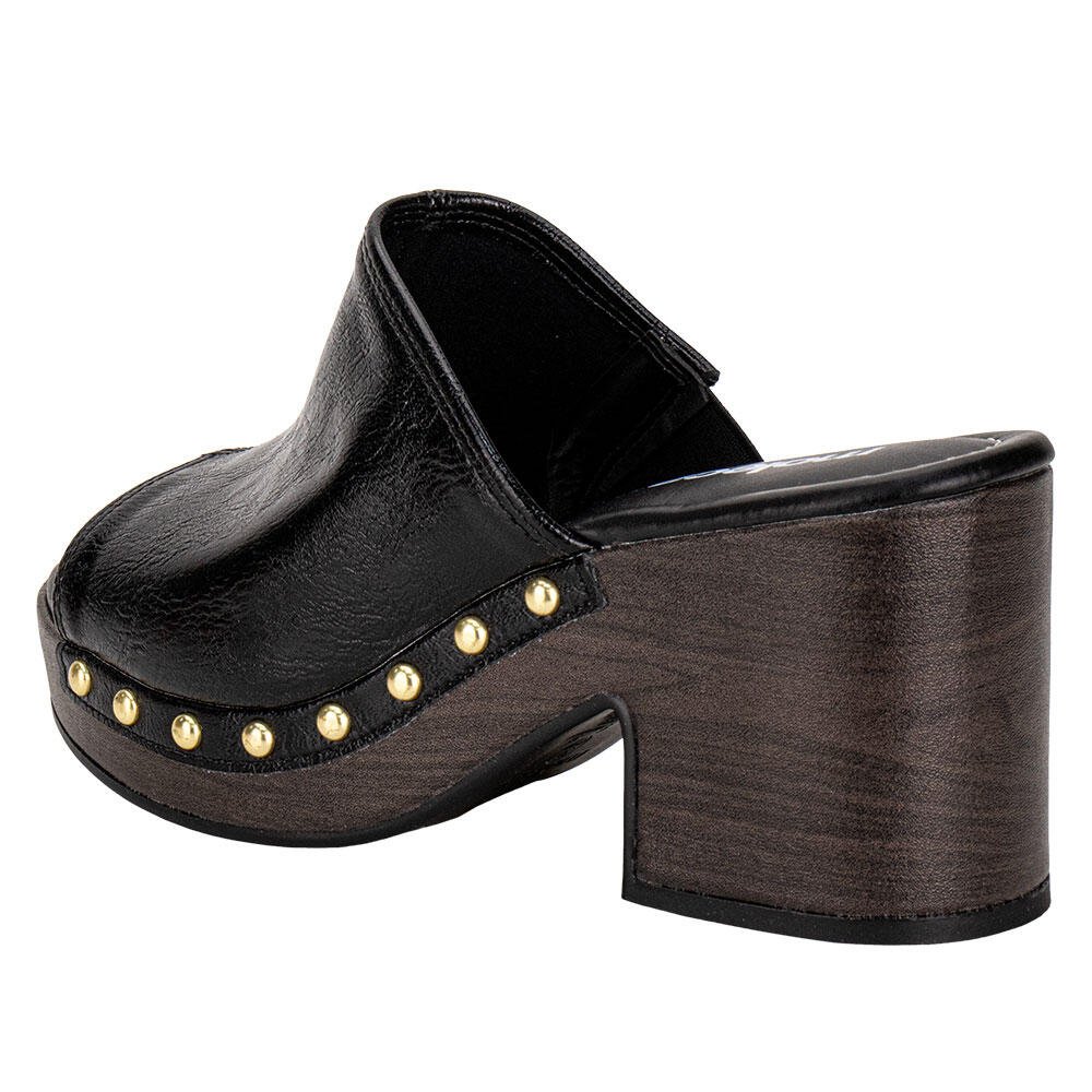 TAMANCO FEMININO SALTO GROSSO MOLECA 5549107 Preto 3