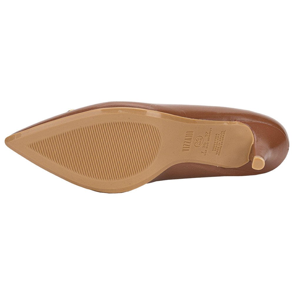 SCARPIN FEMININO SALTO FINO VIZZANO 11851445 Caramelo 4