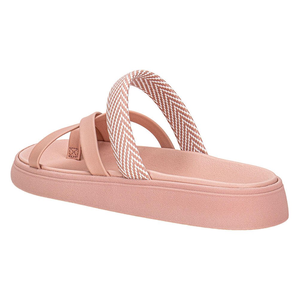 TAMANCO FEMININO FLAT MOLECA 5469145 Rosa 3
