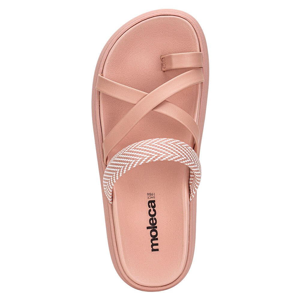 TAMANCO FEMININO FLAT MOLECA 5469145 Rosa 5