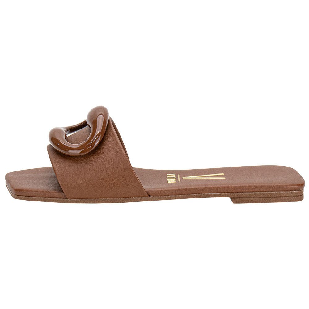 TAMANCO FEMININO FLAT VIZZANO 6553101 Café 2