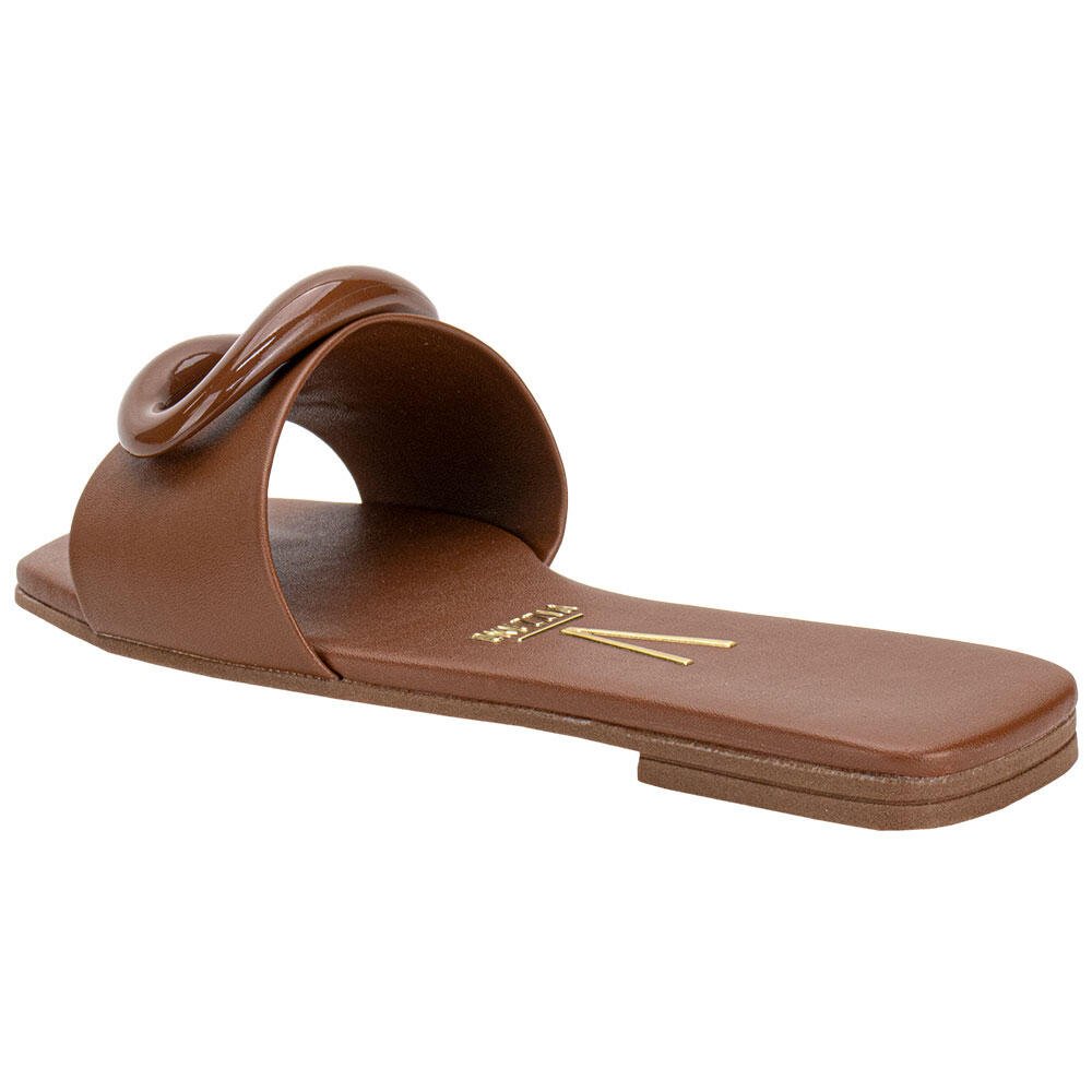 TAMANCO FEMININO FLAT VIZZANO 6553101 Café 3