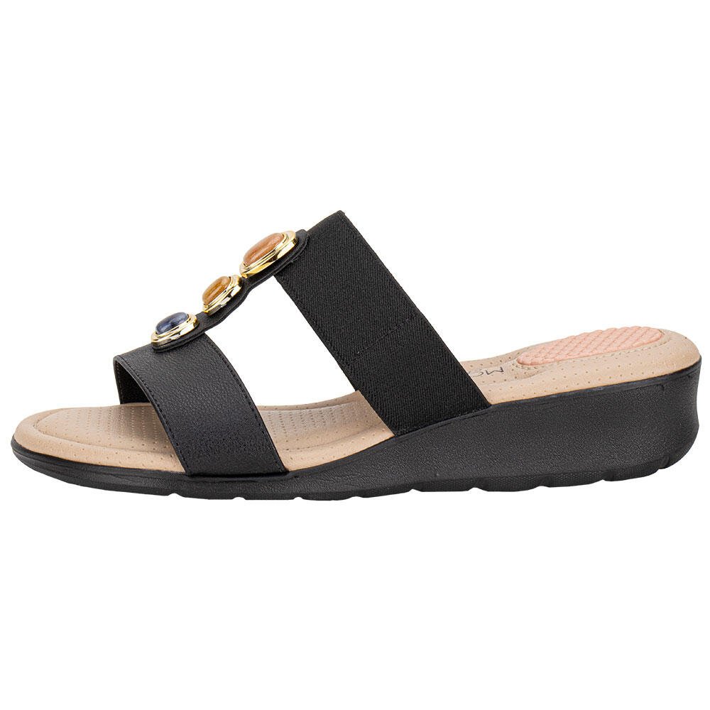 TAMANCO FEMININO ANABELA MODARE 7190107 Preto 2