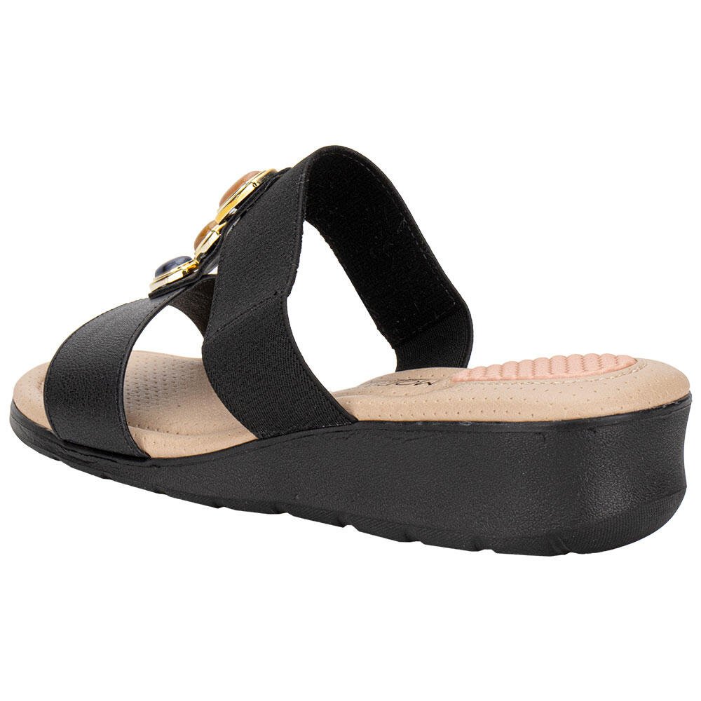TAMANCO FEMININO ANABELA MODARE 7190107 Preto 3