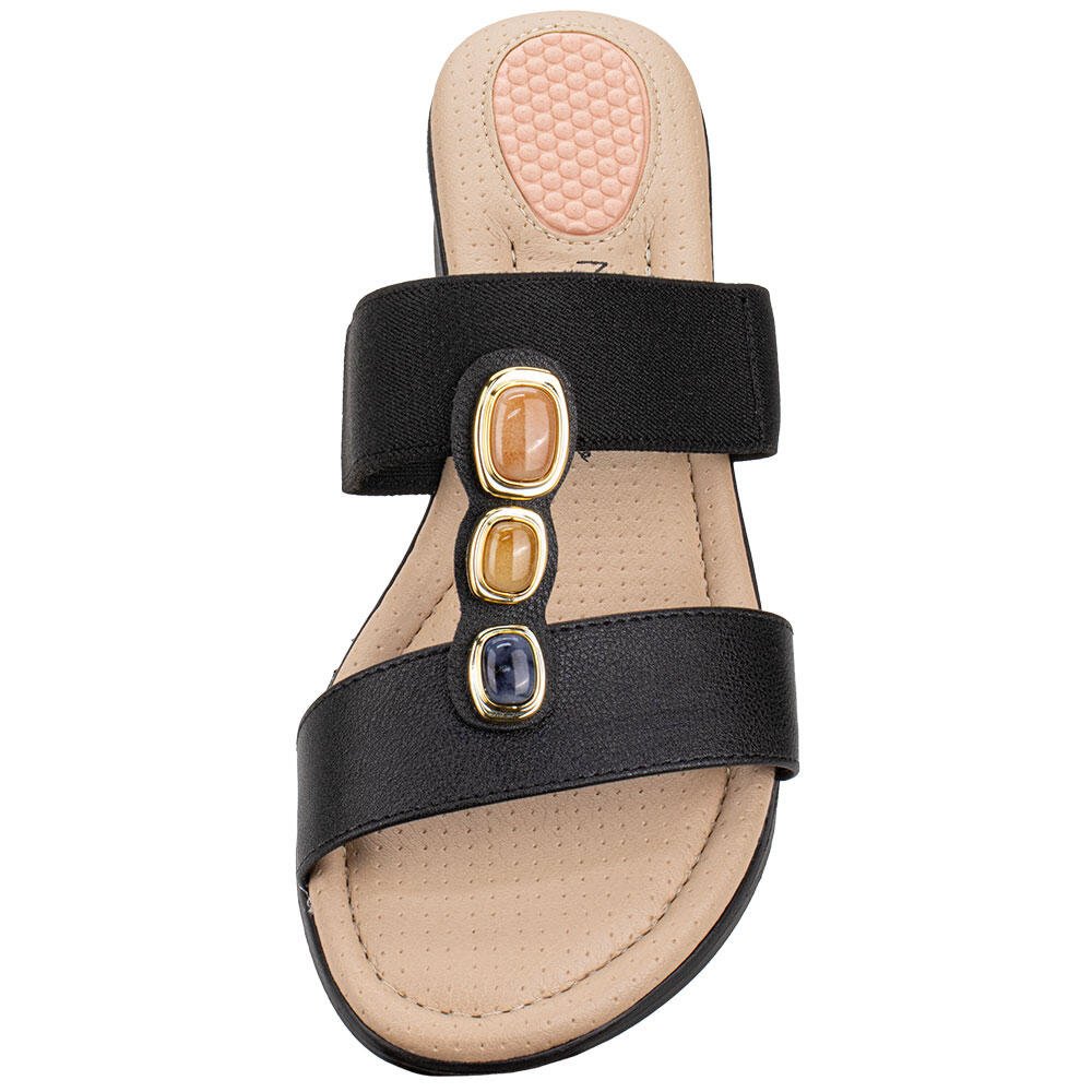 TAMANCO FEMININO ANABELA MODARE 7190107 Preto 5