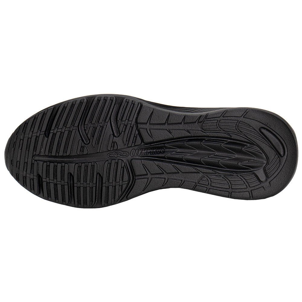 TÊNIS MASCULINO COSMO OLYMPIKUS 43554334 Preto/Bege 4