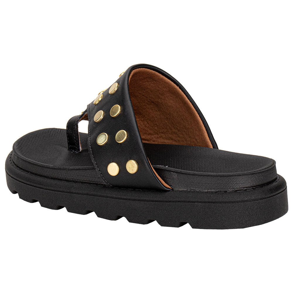 TAMANCO FEMININO FLAT VIZZANO 6510117 Preto 3